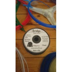 3d printing materials - 3mm PLA, 3mm ABS, 3mm Nylon. Bargain!