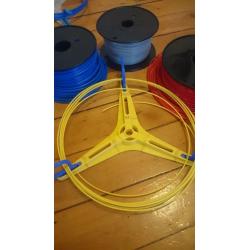 3d printing materials - 3mm PLA, 3mm ABS, 3mm Nylon. Bargain!
