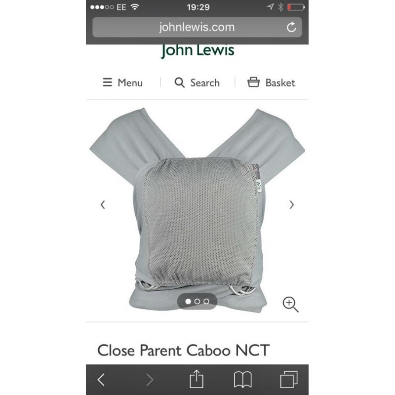 NCT Caboo baby carrier
