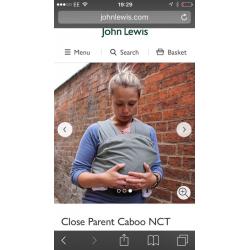 NCT Caboo baby carrier
