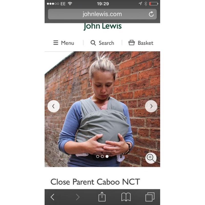 NCT Caboo baby carrier