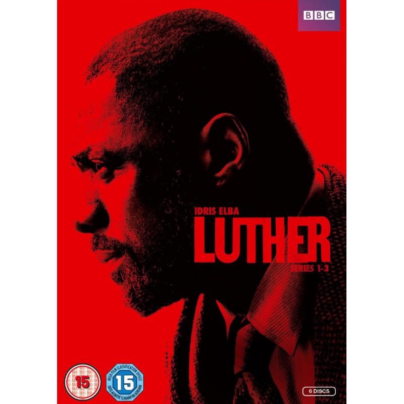 Luther Box Set Series 1, 2 & 3 DVD As New Condition