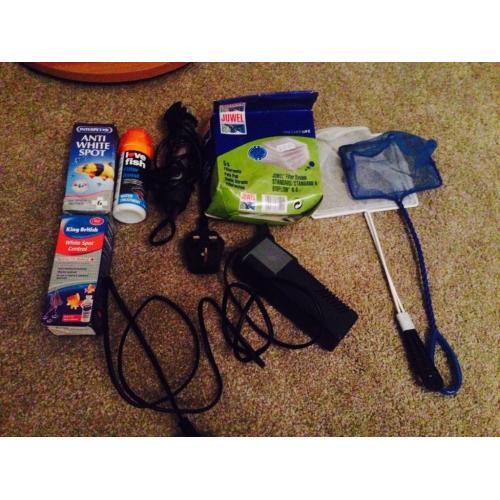 Aqua mode 300 fish tank and accessories