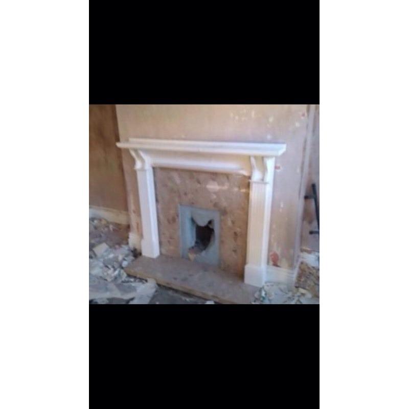 Fire place and surround