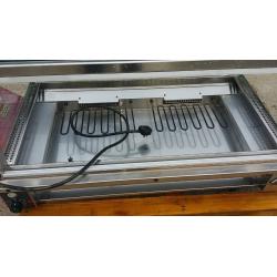 Electric Food Warmer / Large Commercial Hot Pasty Pie Table Showcase Cabinet