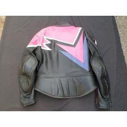 *Frank Thomas ~ Leather Motorcycle Jacket* Size Large