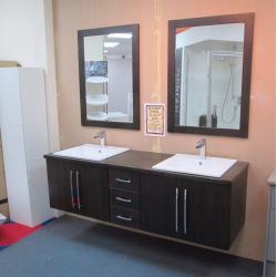 Vanity Hall double basin display, including mirrors. Ex display