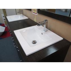 Vanity Hall double basin display, including mirrors. Ex display