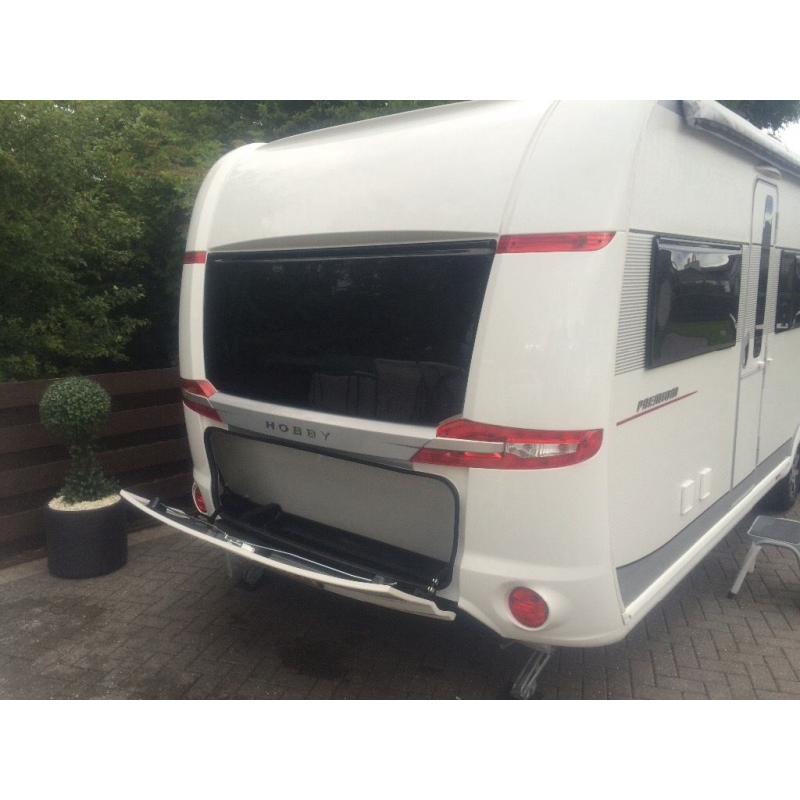 Hobby premium 720 caravan