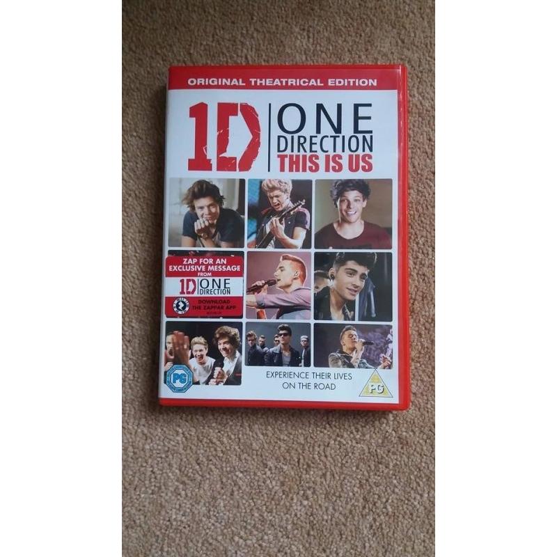 one direction this is us dvd