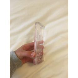 PINK GLITTER PHONE CASE