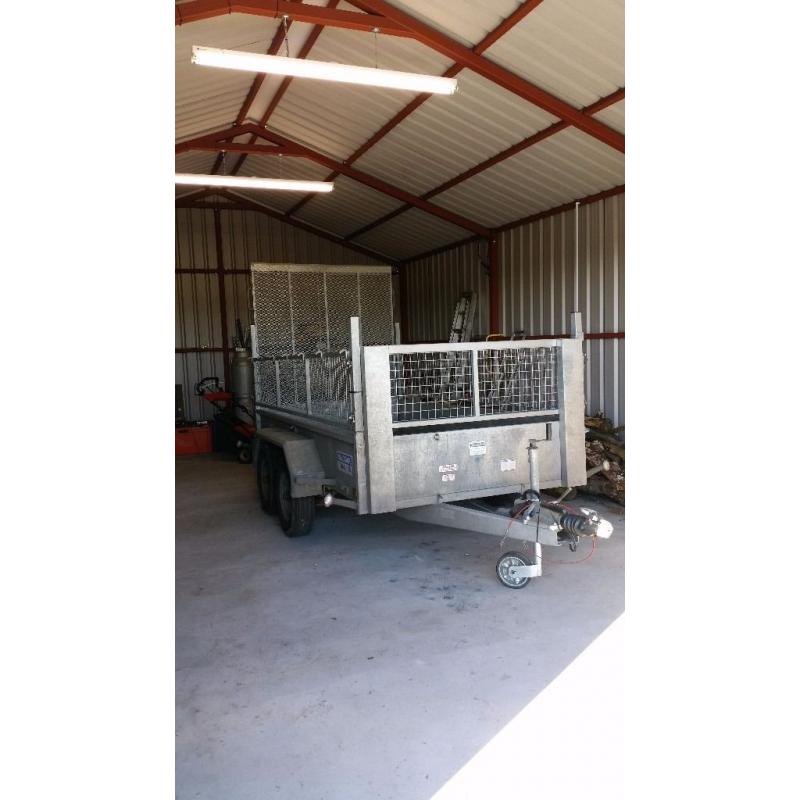 10ft × 5ft As new galvanised trailer