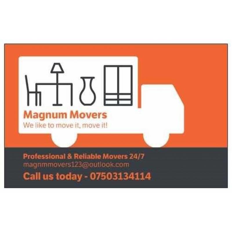 Removals company courier service storage house and office man and van mercedes sprinter removals