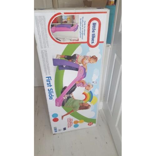 Little Tikes Slide pink and purple. Still in box