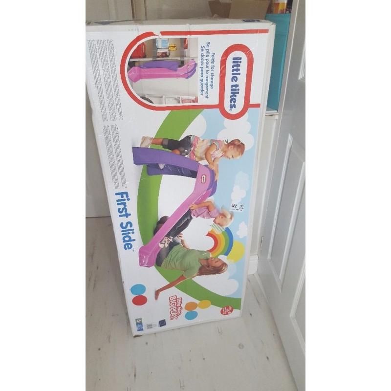 Little Tikes Slide pink and purple. Still in box