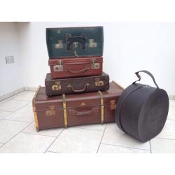 Vintage Suitcases- available individually or as a set