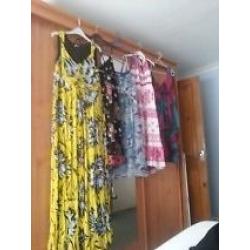 Quality Summer Dresses, 2 monsoon, 1 Phaze Eight, 1 Jeff and Co., 1 Pur Una sizes 16-18