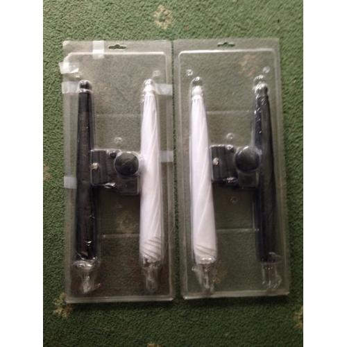 Portable flashgun umbrellas