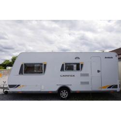 2008 Dethleffs Camper 4 Berth Caravan End Washroom Dinette