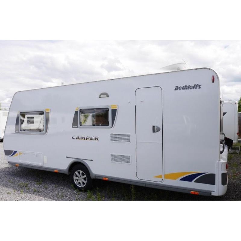 2008 Dethleffs Camper 4 Berth Caravan End Washroom Dinette