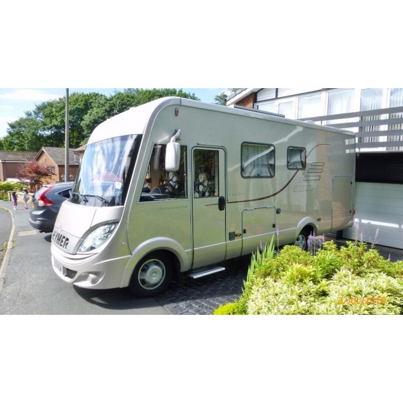 Hymer Motorhome B590 Starline. First Registered March 2014