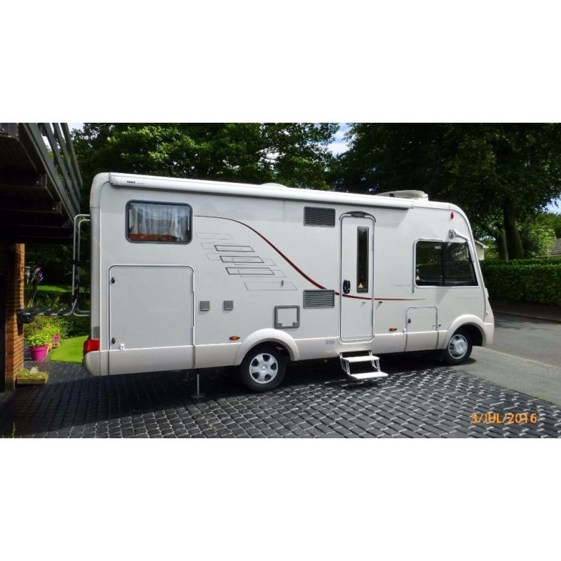 Hymer Motorhome B590 Starline. First Registered March 2014
