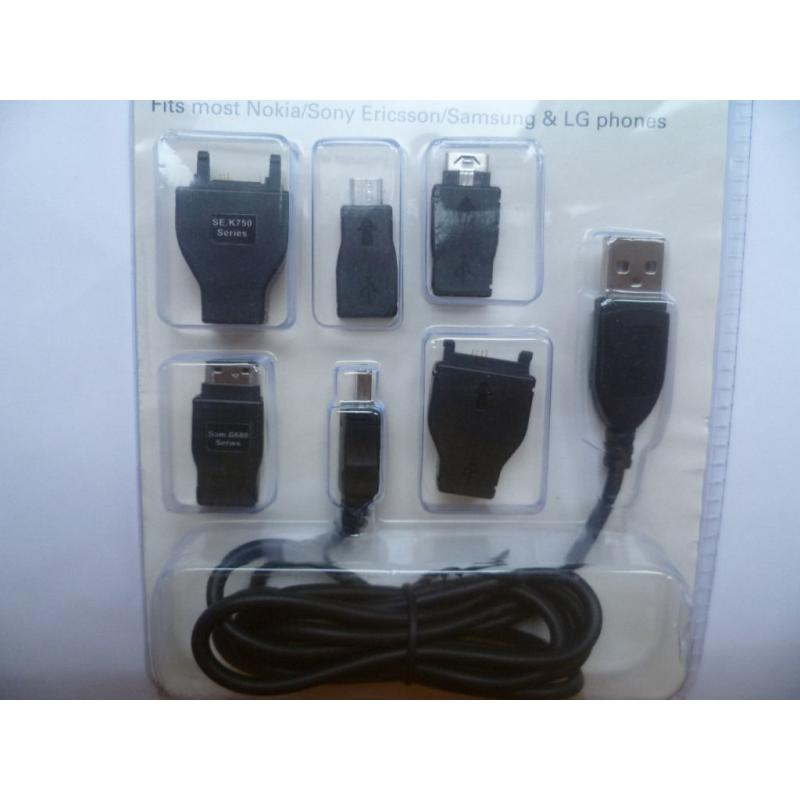 KITMOBILE, Universal USB Data Cable