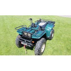 Yamaha Big Bear 350 quad bike.