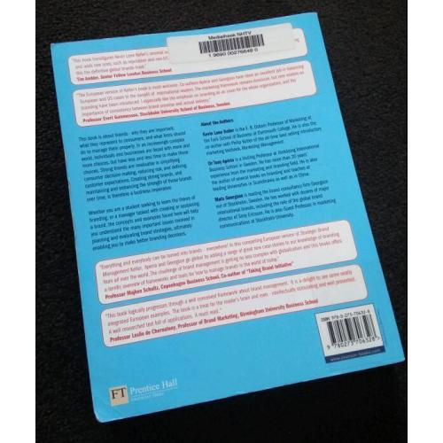 Strategic Brand Management textbook