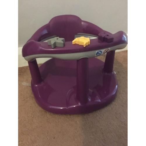 Baby bath seat - non swivel