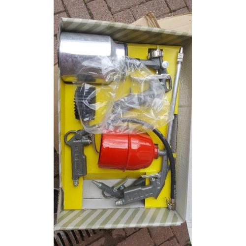Professional Air Spray Guns Airmate Full Kit Brand New Fully Boxed Engine Cleaning Gun