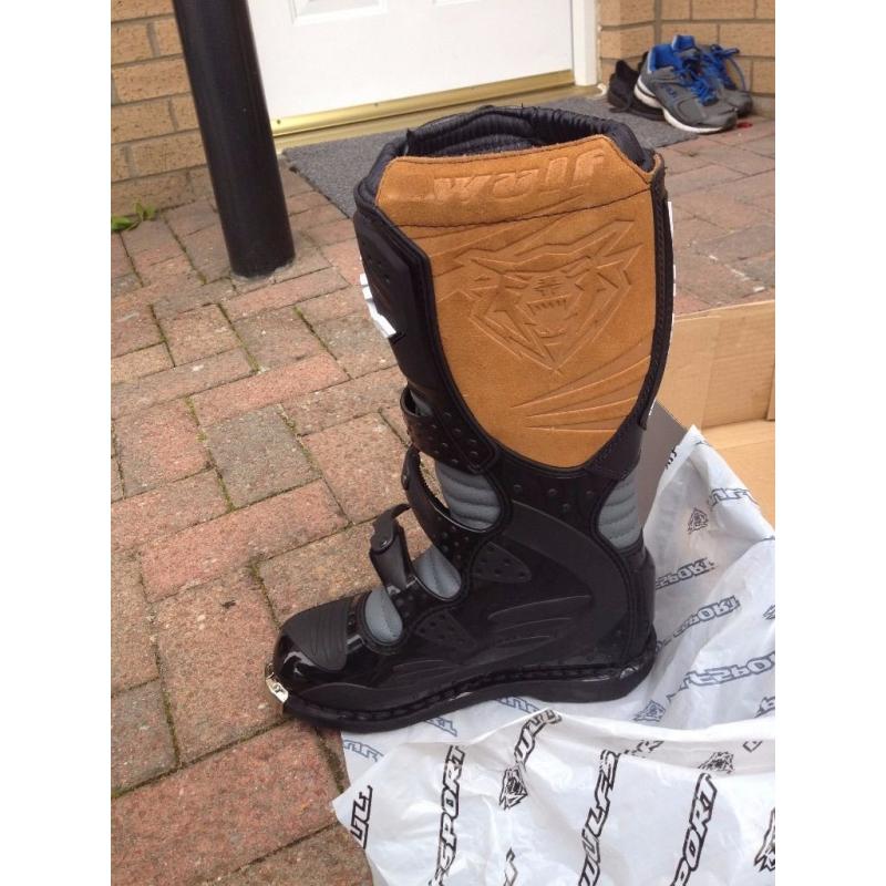 wulfsport boot size 6/ eu 40 new