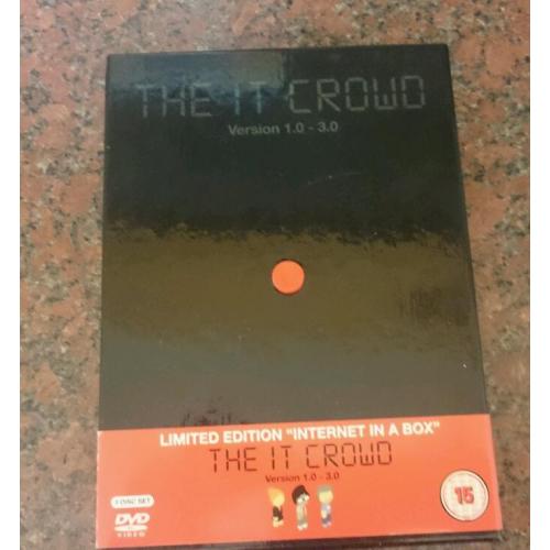 Rare IT Crowd series 1-3 limited edition