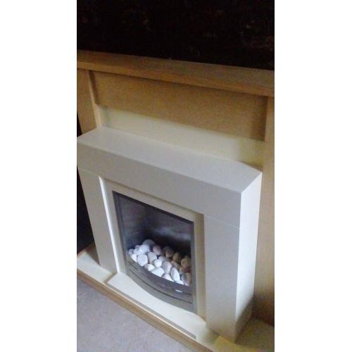 Stunning Pine and Magnolia Fireplace