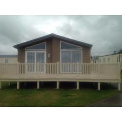 Stunning lodge at Steeple Bay Holiday Park
