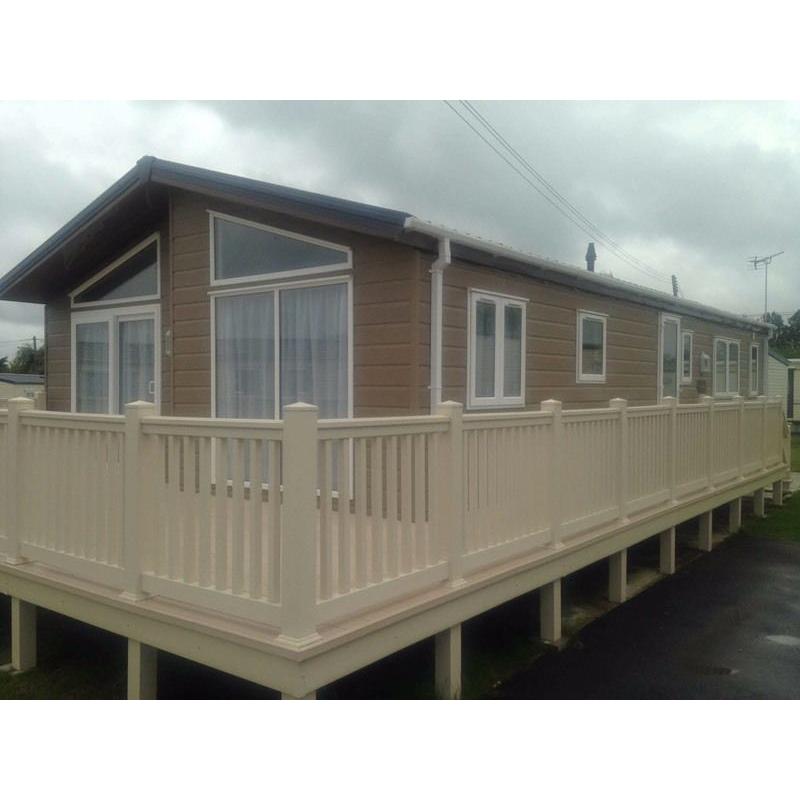 Stunning lodge at Steeple Bay Holiday Park