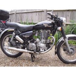 For sale.Royal Enfield Bullet Electra. 500 cc. One owner. Fully serviced. MOT till July 2017.