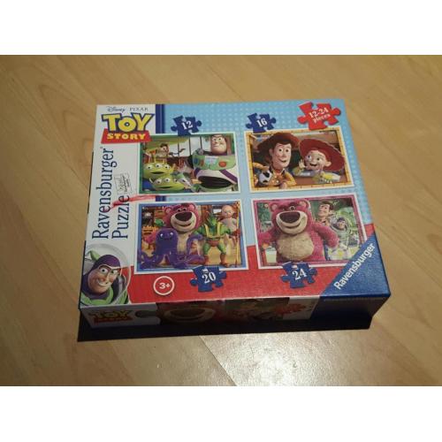 Toy story jigsaws four in a box