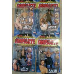 TNA Impact! Wrestling Figures Toybiz & Jakks New Boxed MOC (Individually priced in listing)