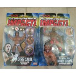 TNA Impact! Wrestling Figures Toybiz & Jakks New Boxed MOC (Individually priced in listing)