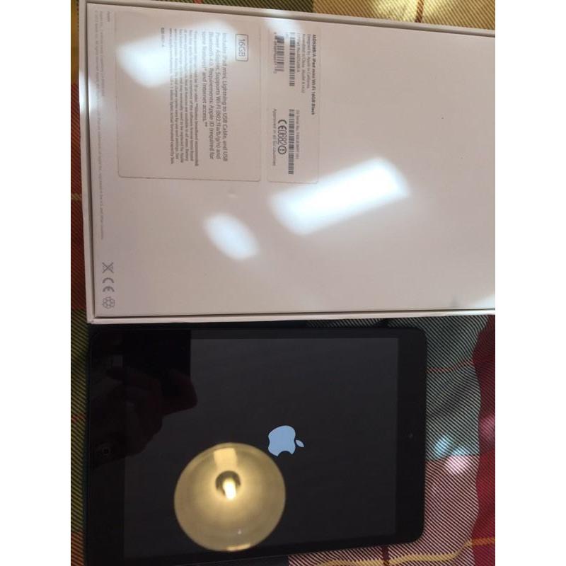iPad mini black 16GB wifi