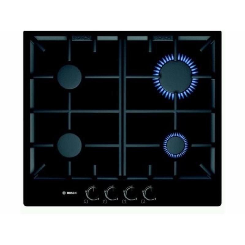 Brand new Bosch 4 Burner Black Brushed Steel Gas Hob