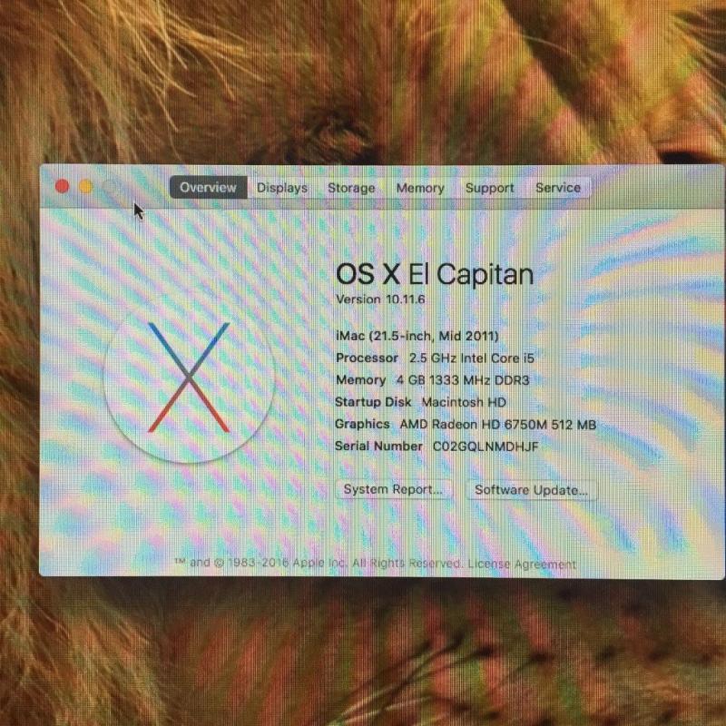 Apple iMac 21.5 mid 2011