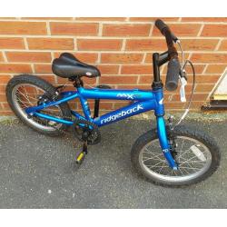 Boys Mx16 Ridgeback 16 inch Bike