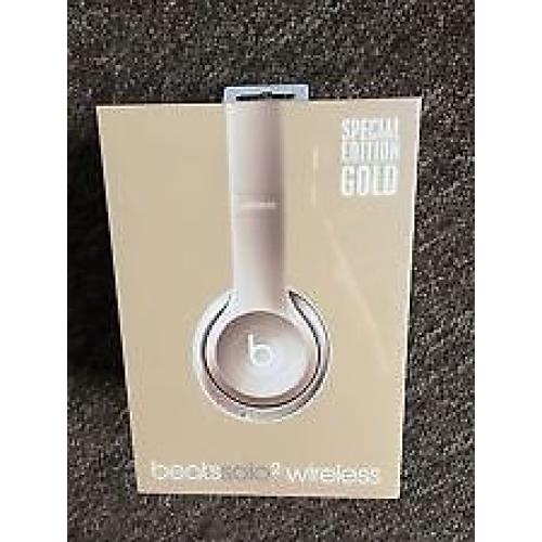 Beats by Dr. Dre Solo2 Wireless Headphones - Limited edition Gold