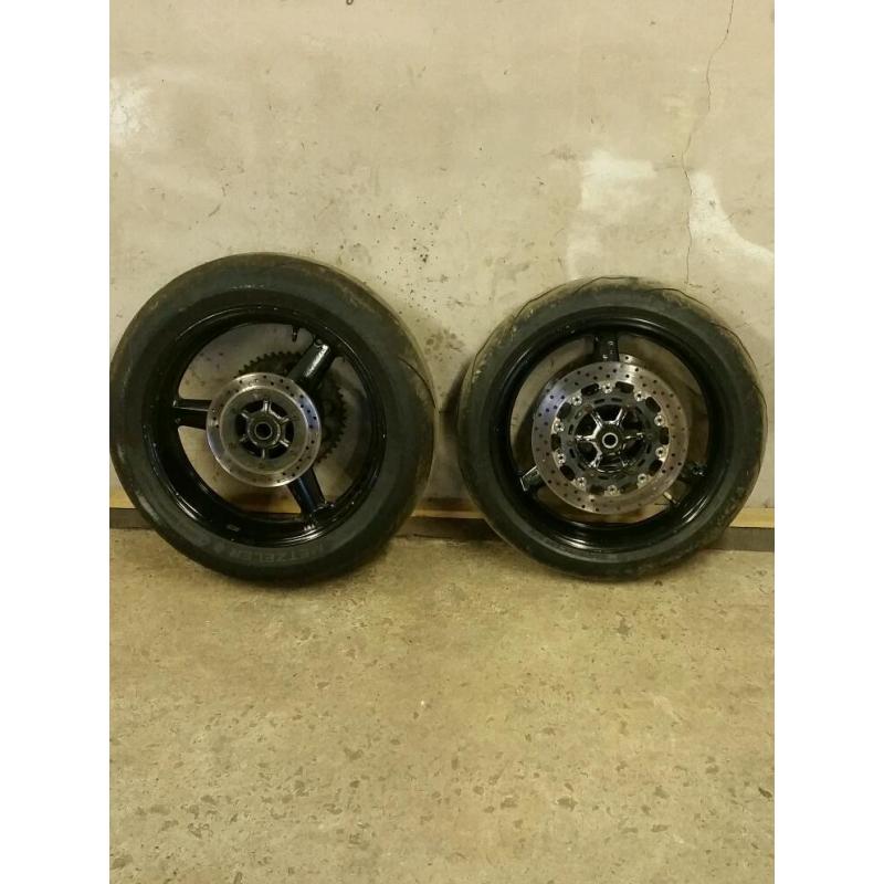 Yamaha r6 1999/2000 wheels