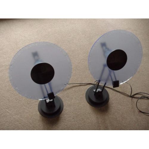 Two original Phillips adjustable & dimmable lamps