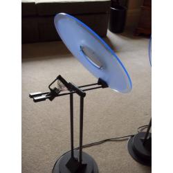 Two original Phillips adjustable & dimmable lamps