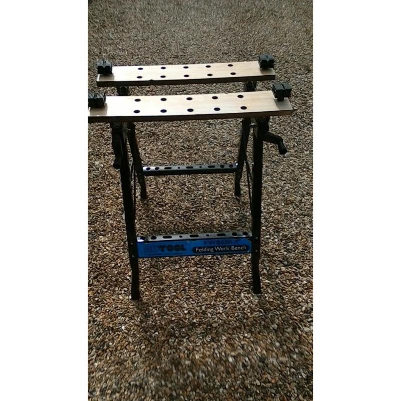 Folding workbench NU FWB600-2. Hardly used.