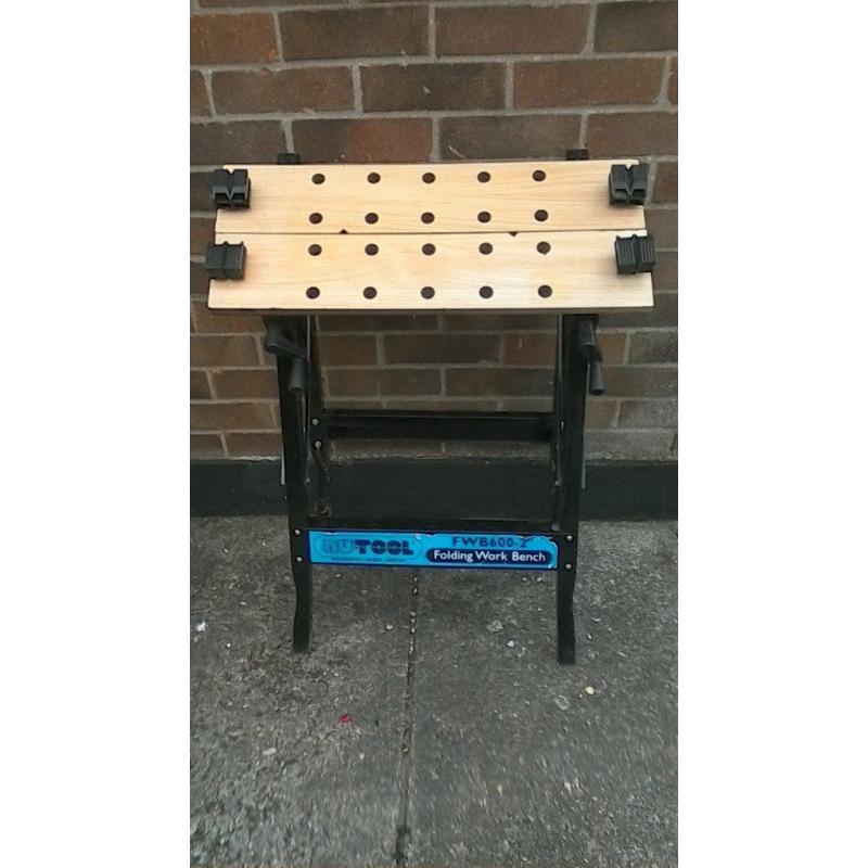 Folding workbench NU FWB600-2. Hardly used.